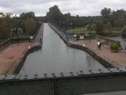 Pont-Canal sur la Loire à Digoin
